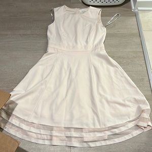 Baby pink Calvin Klein dress